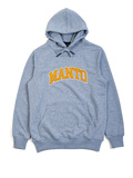 MANTO bluza z kapturem VARSITY melanż